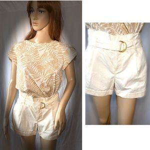 NWT Loft Belted Shorts